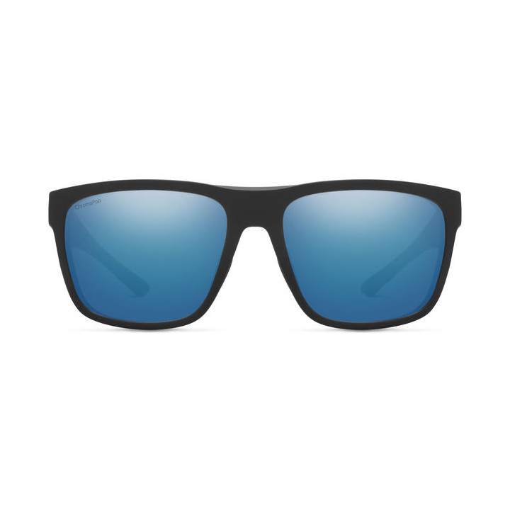 Lunettes de soleil Smith BARRA Matte Black / verres Blue Mirror Polarized High Contrast (003-QG)