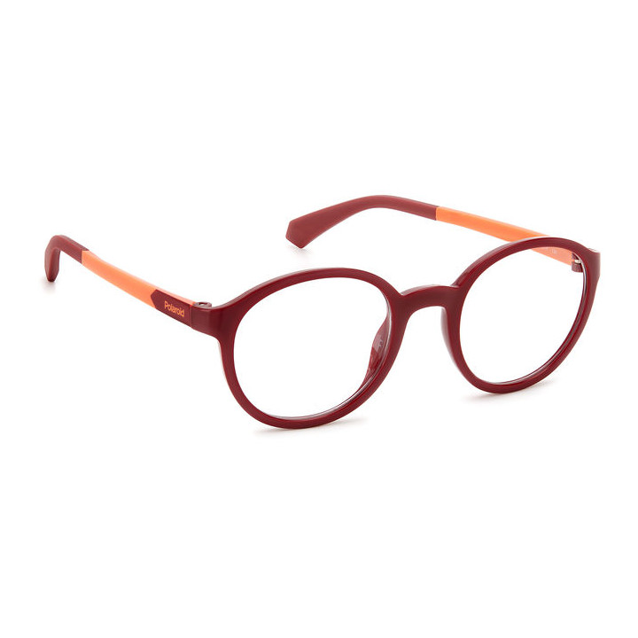 Lunettes de vue Polaroid Kids PLD D830 Violet Salmon (BYP)