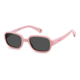 Lunettes de soleil Polaroid Kids PLD K003/S Pink / verres Grey Polarized (35J-M9)