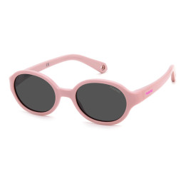 Lunettes de soleil Polaroid Kids PLD K004/S Pink / verres Grey Polarized (35J-M9)