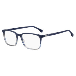 Lunettes de vue BOSS 1436 Blue Horn Grey (HVE)
