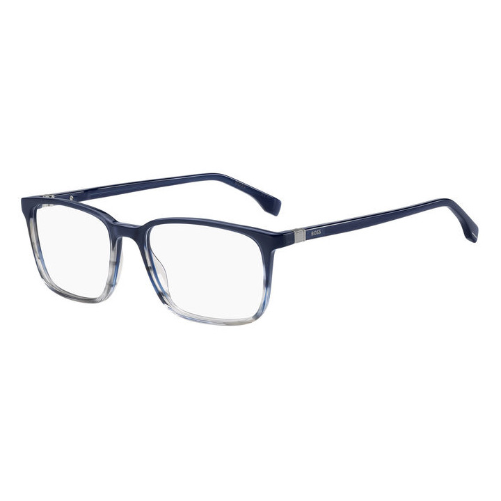 Lunettes de vue BOSS 1436 Blue Horn Grey (HVE)