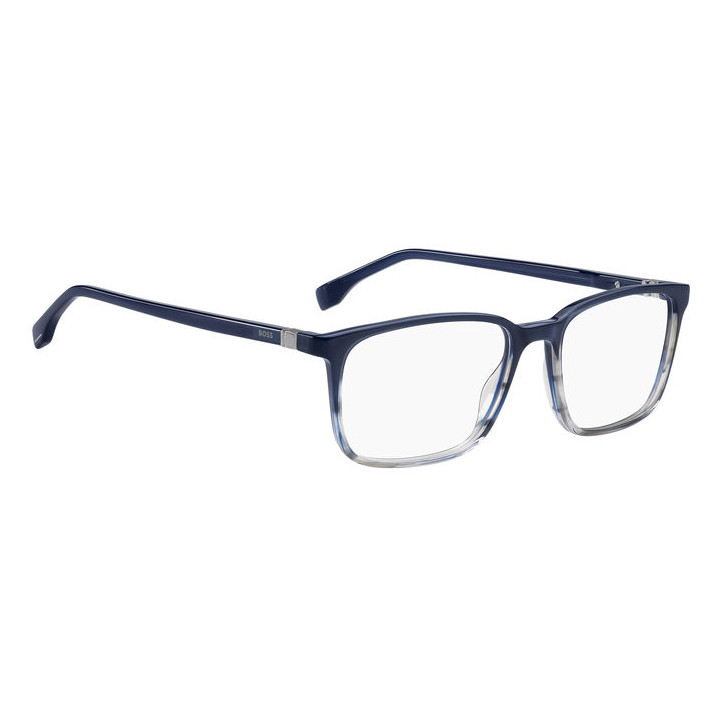 Lunettes de vue BOSS 1436 Blue Horn Grey (HVE)