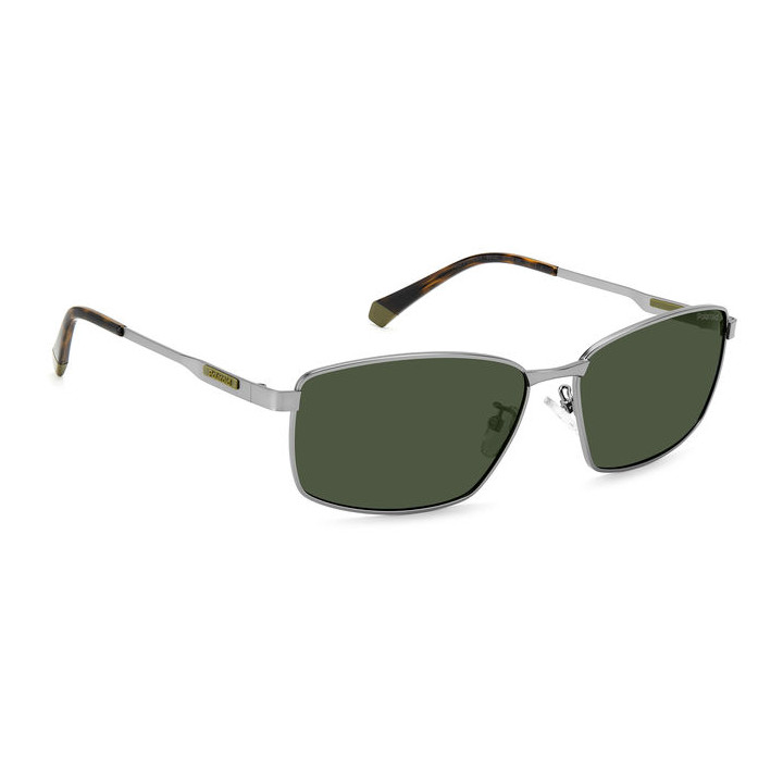Lunettes de soleil Polaroid PLD 2137/G/S/X Matte Ruthenium / verres Green Polarized (R81-UC)