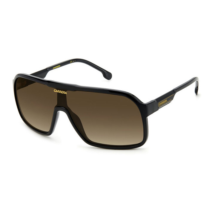 Lunettes de soleil Carrera 1046/S Black / verres Brown Shaded (807-HA)