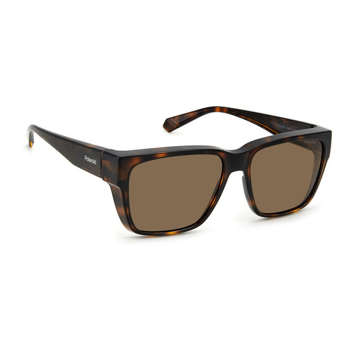Lunettes de soleil Polaroid Ancillaries PLD 9018/S Havana / verres Bronze Polarized (086-SP)