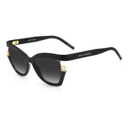 Lunettes de soleil Carolina Herrera CH 0002/S Black / verres Dark Grey Shaded (807-9O)