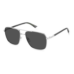 Lunettes de soleil Polaroid PLD 4128/S/X Palladium / verres Grey Polarized (010-M9)