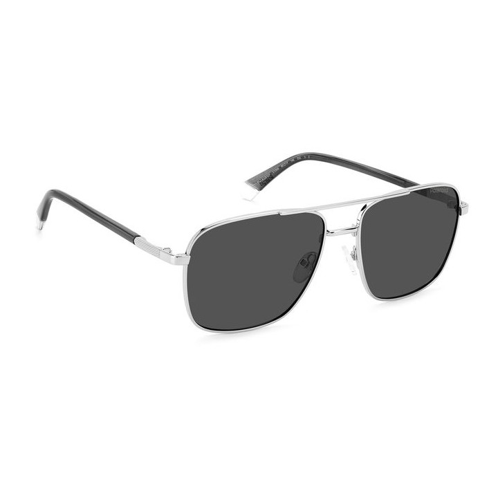 Lunettes de soleil Polaroid PLD 4128/S/X Palladium / verres Grey Polarized (010-M9)
