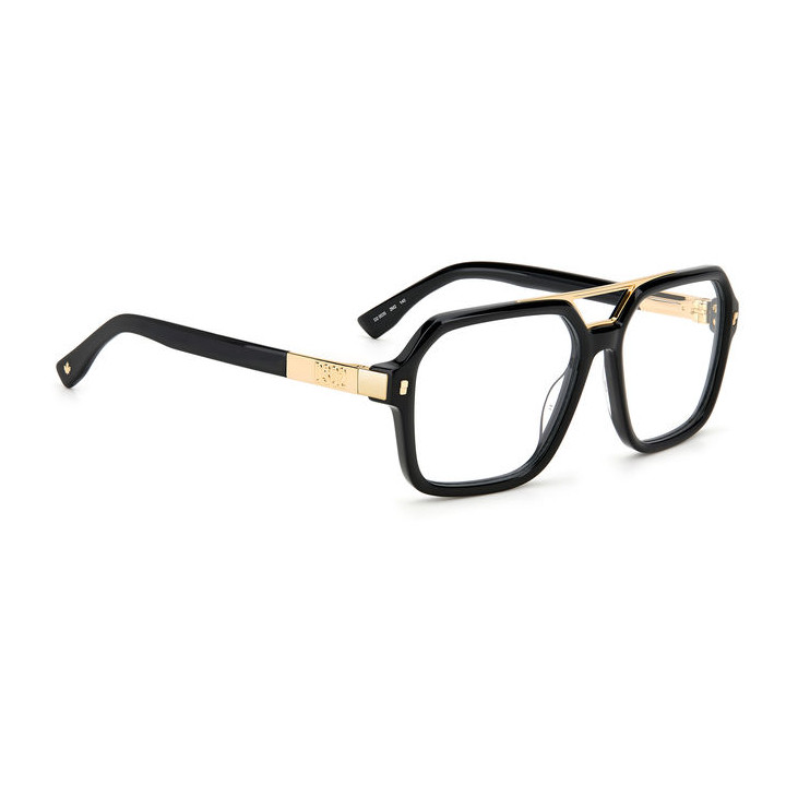 Lunettes de vue Dsquared2 D2 0035 Black Gold (2M2)