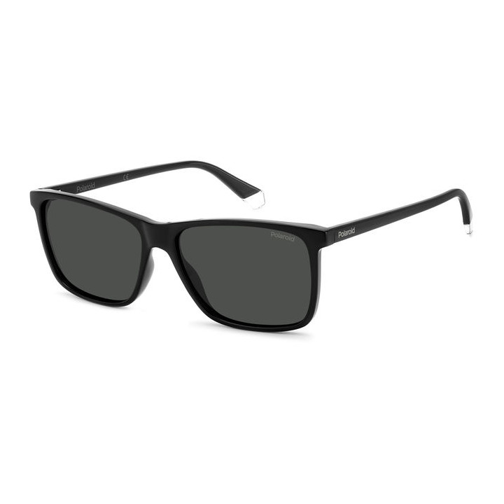 Lunettes de soleil Polaroid PLD 4137/S Black / verres Grey Polarized (807-M9)
