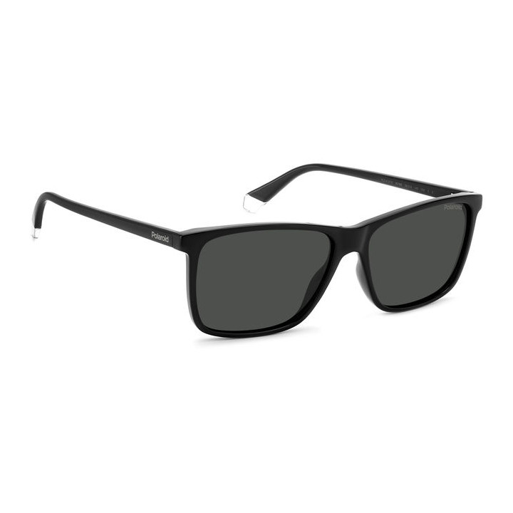Lunettes de soleil Polaroid PLD 4137/S Black / verres Grey Polarized (807-M9)
