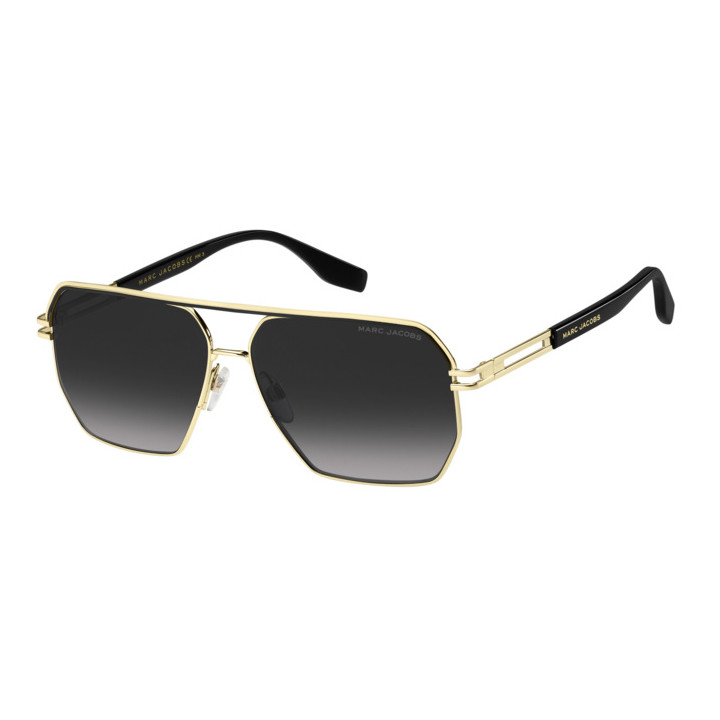 Lunettes de soleil Marc Jacobs MARC 584/S Gold Black 2 / verres Dark Grey Shaded (RHL-9O)