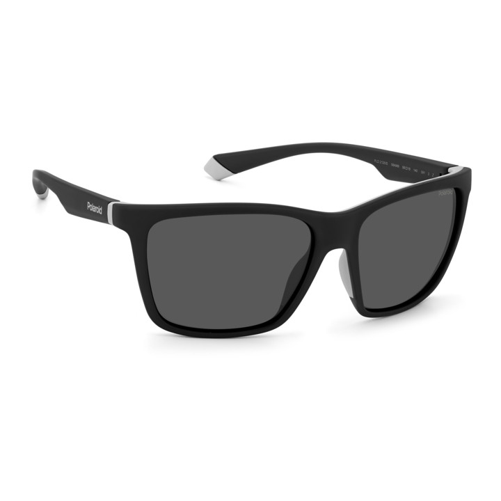 Lunettes de soleil Polaroid PLD 2126/S Black Grey / verres Grey Polarized (08A-M9)