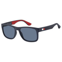 Lunettes de soleil Tommy Hilfiger TH 1556/S Blue Red / verres Blue (8RU-KU)