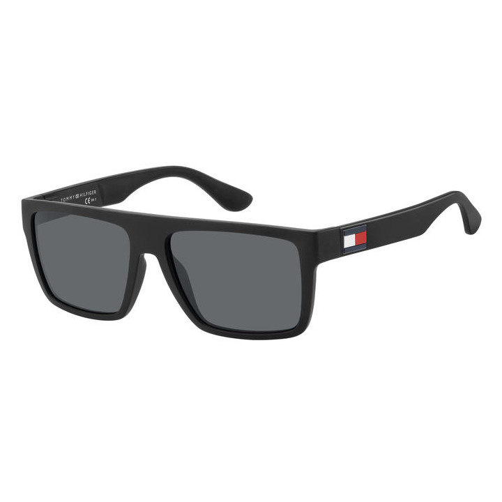 Lunettes de soleil Tommy Hilfiger TH 1605/S Matte Black / verres Grey (003-IR)