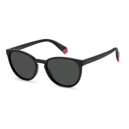 Lunettes de soleil Polaroid Kids PLD 8047/S Black / verres Grey Polarized (807-M9)