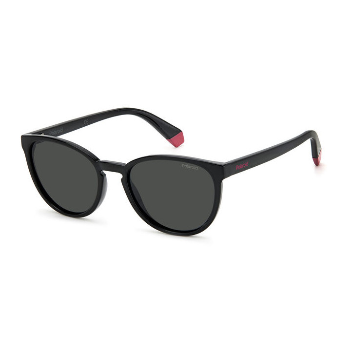 Lunettes de soleil Polaroid Kids PLD 8047/S Black / verres Grey Polarized (807-M9)