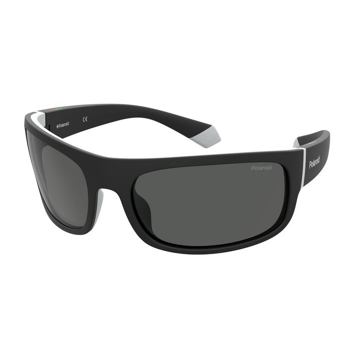 Lunettes de soleil Polaroid PLD 2125/S Black Grey / verres Grey Polarized (08A-M9)