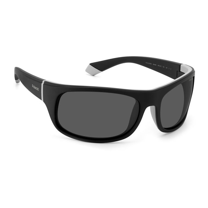 Lunettes de soleil Polaroid PLD 2125/S Black Grey / verres Grey Polarized (08A-M9)