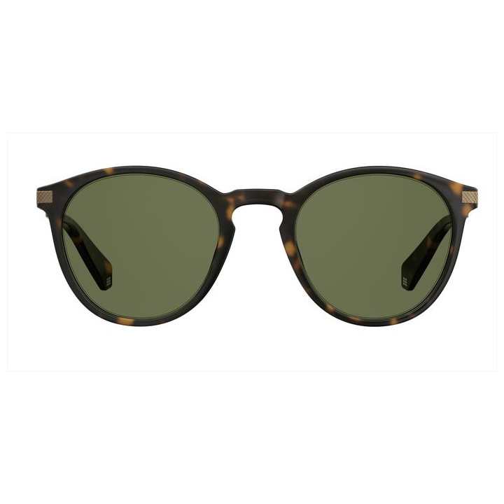 Lunettes de soleil Polaroid PLD 2062/S Matte Havana / verres Green Polarized (N9P-UC)