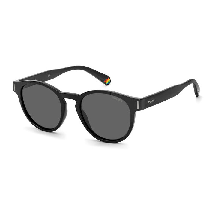 Lunettes de soleil Polaroid PLD 6175/S Black / verres Grey Polarized (807-M9)