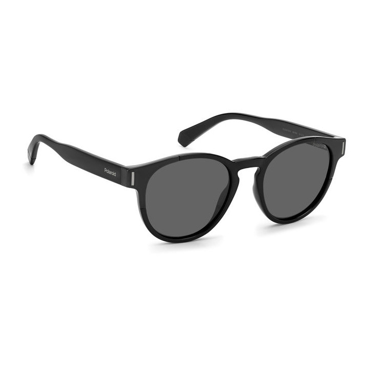Lunettes de soleil Polaroid PLD 6175/S Black / verres Grey Polarized (807-M9)