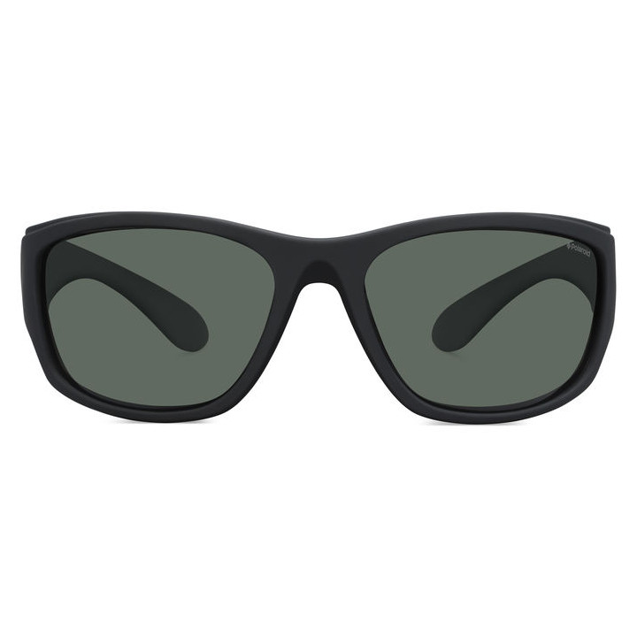 Lunettes de soleil Polaroid PLD 7005/S Rubber Black / verres Green Polarized (YYV-RC)