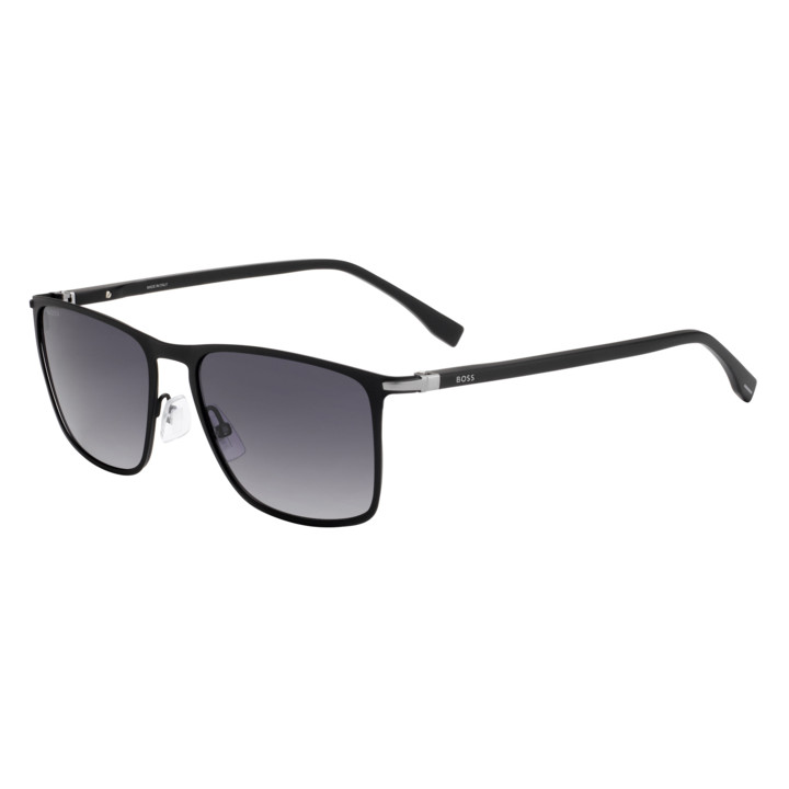 Lunettes de soleil BOSS 1004/S/IT Matte Black / verres Dark Grey Shaded (003-9O)