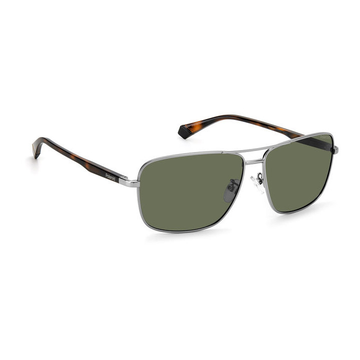 Lunettes de soleil Polaroid PLD 2119/G/S Ruthenium / verres Green Polarized (6LB-UC)
