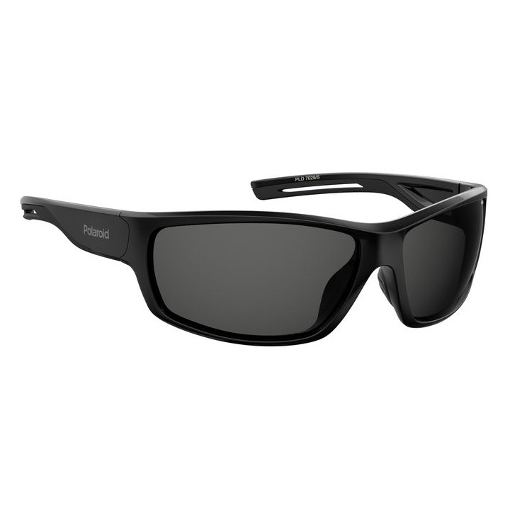 Lunettes de soleil Polaroid PLD 7029/S Black / verres Grey Polarized (807-M9)