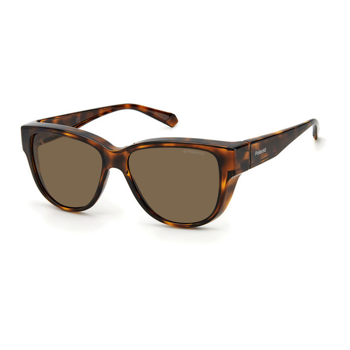 Lunettes de soleil Polaroid Ancillaries PLD 9013/S Havana Brown / verres Bronze Polarized (9N4-SP)