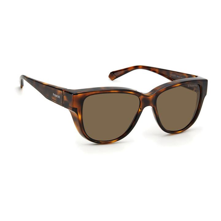 Lunettes de soleil Polaroid Ancillaries PLD 9013/S Havana Brown / verres Bronze Polarized (9N4-SP)