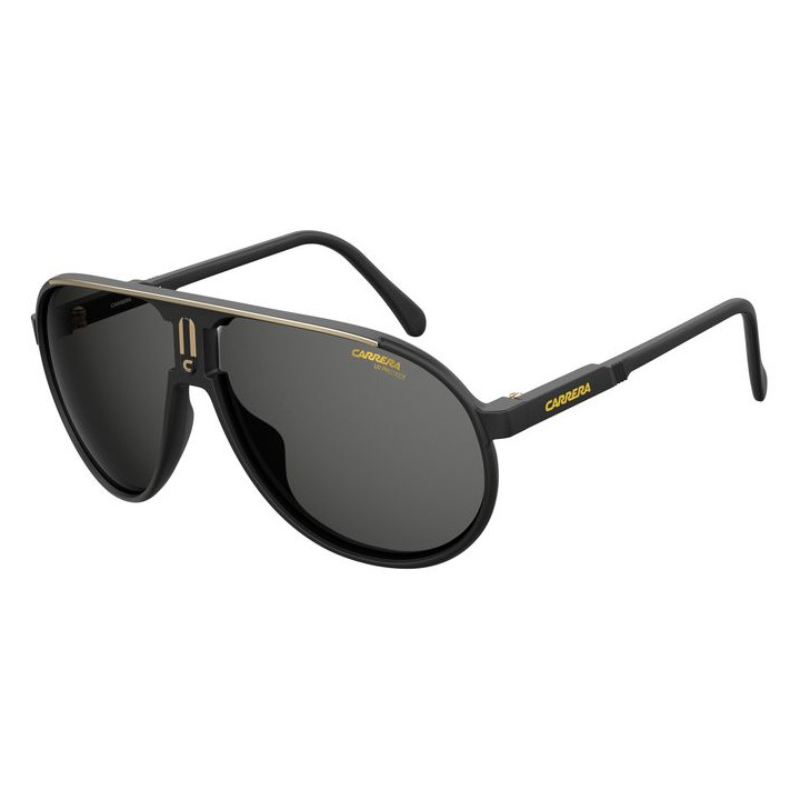 Lunettes de soleil Carrera CHAMPION/N Matte Black / verres Grey (003-IR)