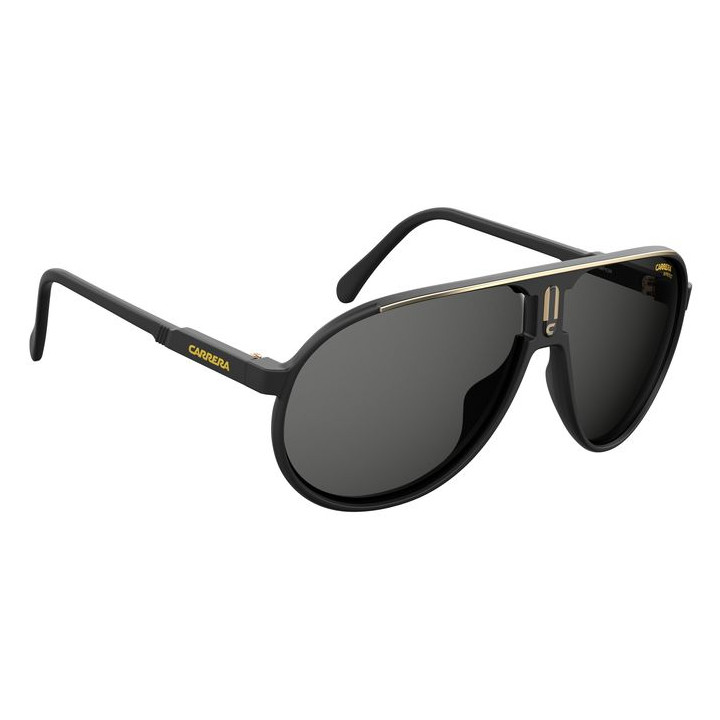 Lunettes de soleil Carrera CHAMPION/N Matte Black / verres Grey (003-IR)