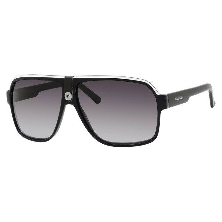 Lunettes de soleil Carrera 33 Black Crystal Grey Black / verres Dark Grey Shaded (8V6-9O)