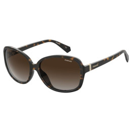 Lunettes de soleil Polaroid PLD 4098/S Havana / verres Brown Shaded Polarized (086-LA)