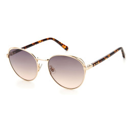 Lunettes de soleil Fossil FOS 2107/G/S Gold / verres Grey Fuchsia (J5G-FF)