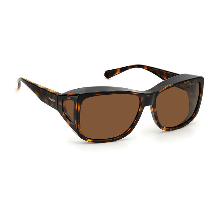Lunettes de soleil Polaroid Ancillaries PLD 9016/S Havana / verres Copper Polarized (086-HE)