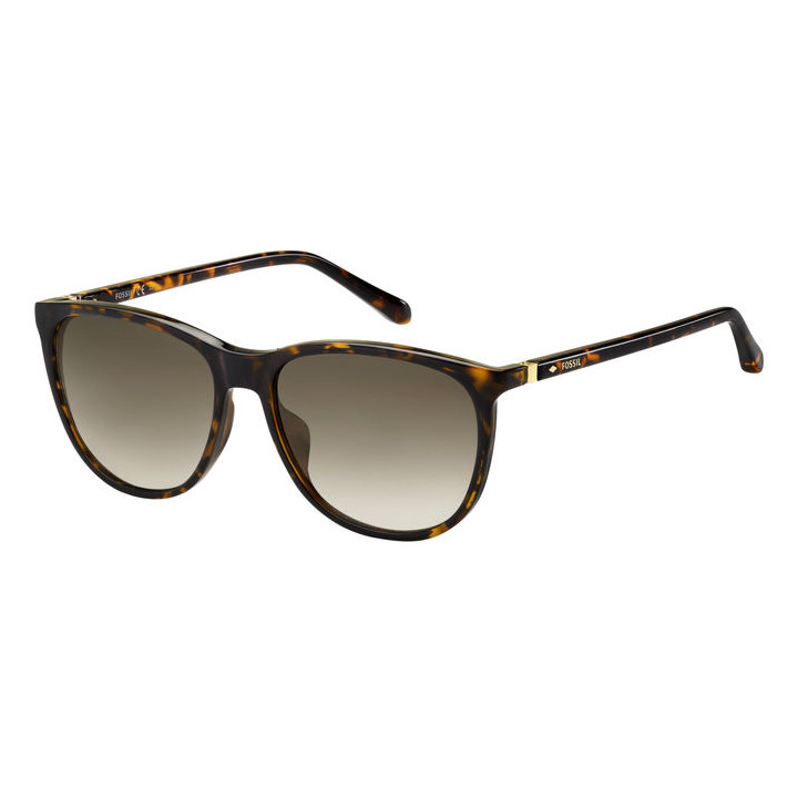 Lunettes de soleil Fossil FOS 3082/S Havana / verres Brown Shaded (086-HA)