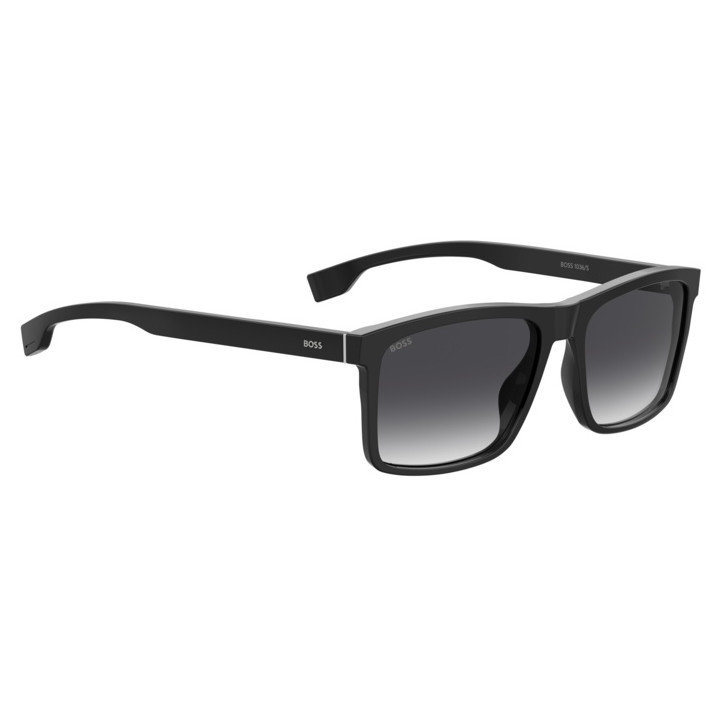 Lunettes de soleil BOSS 1036/S Black / verres Dark Grey Shaded (807-9O)