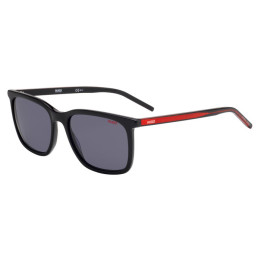 Lunettes de soleil HUGO HG 1027/S Black Red / verres Grey (OIT-IR)