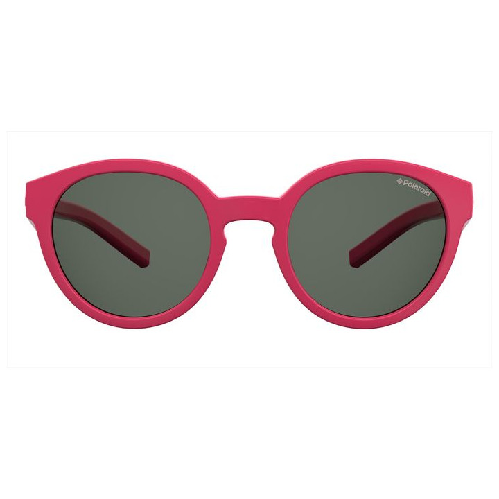 Lunettes de soleil Polaroid Kids PLD 8019/S/SM Pink / verres Grey Polarized (35J-M9)