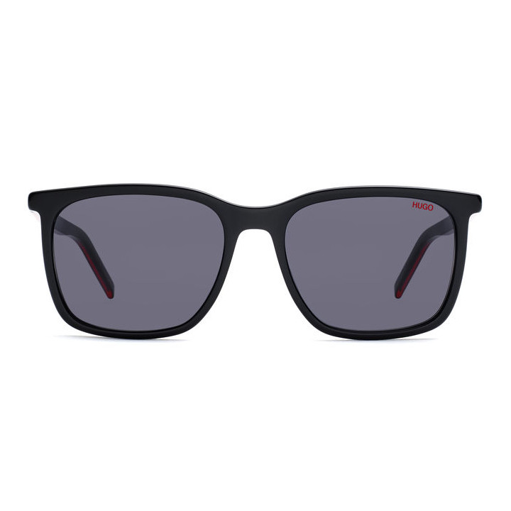 Lunettes de soleil HUGO HG 1027/S Black Red / verres Grey (OIT-IR)