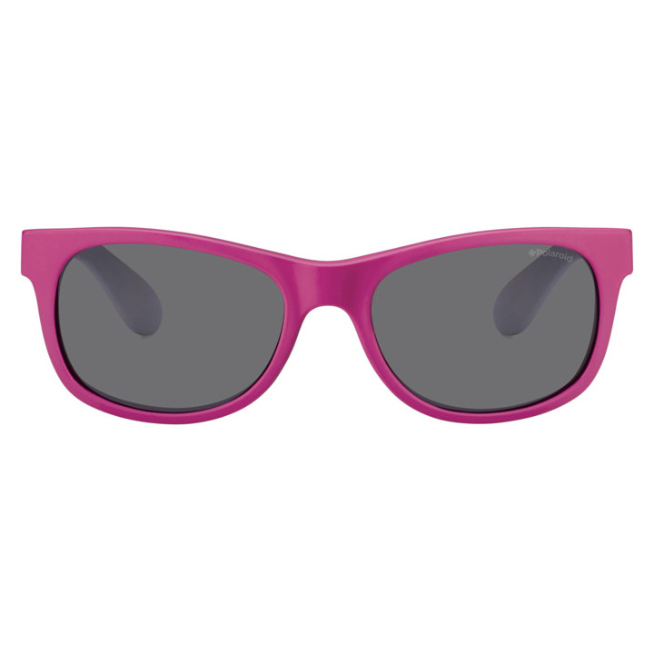 Lunettes de soleil Polaroid Kids P0300 Pink Camuflage Fuchsia / verres Grey Polarized (TCS-Y2)