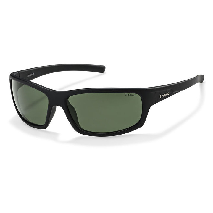 Lunettes de soleil Polaroid P8411 Black / verres Green Polarized (9CA-RC)