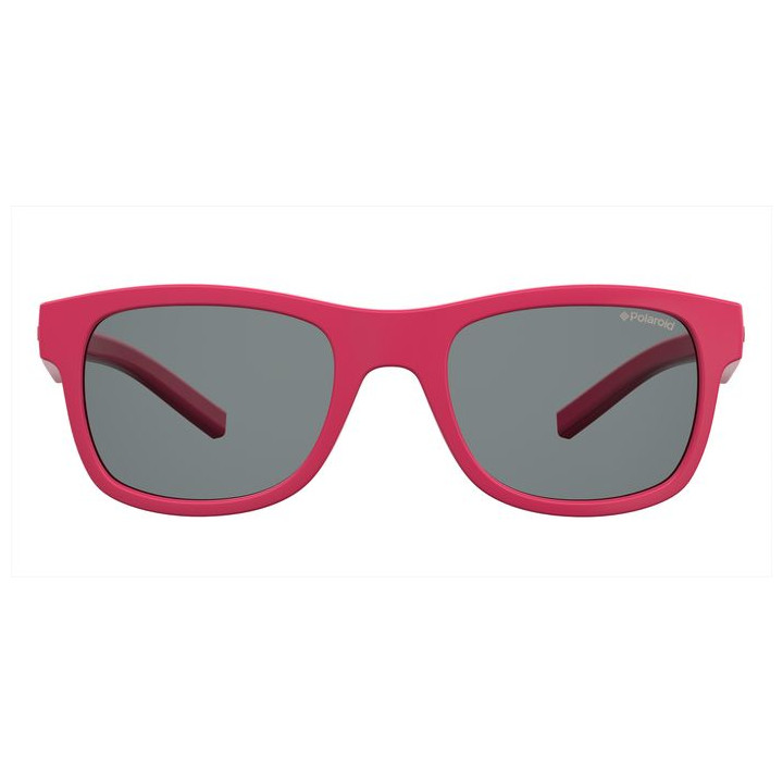 Lunettes de soleil Polaroid Kids PLD 8020/S/SM Pink / verres Grey Polarized (35J-M9)
