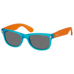 Lunettes de soleil Polaroid Kids P0115 Blue Orange / verres Grey Polarized (89T-Y2)