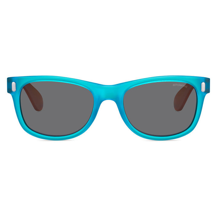 Lunettes de soleil Polaroid Kids P0115 Blue Orange / verres Grey Polarized (89T-Y2)