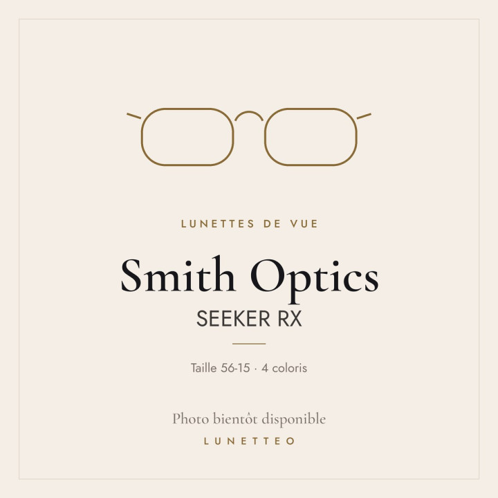 Lunettes de vue Smith SEEKER RX